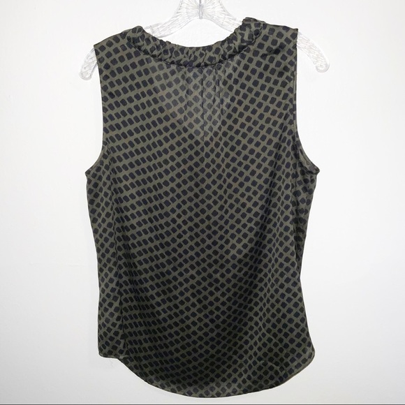 tie front sleeveless blouse - Picture 6 of 6